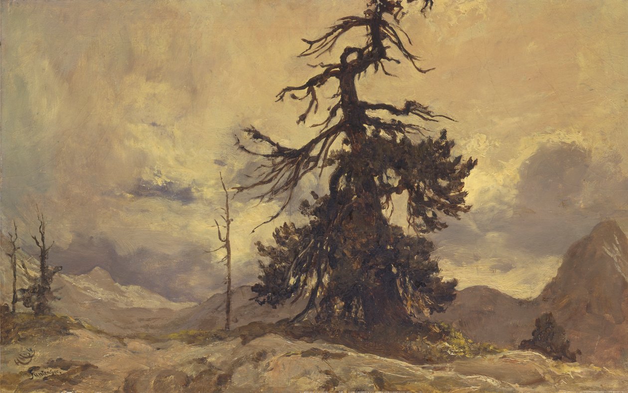 Le monarque mourant, Funtensee - Sir Hubert von Herkomer
