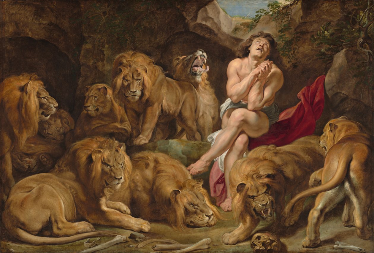 Daniel dans la fosse aux lions - Sir Peter Paul Rubens