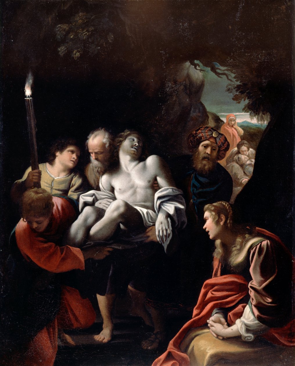 Le Christ porté au tombeau - Sisto Badalocchio
