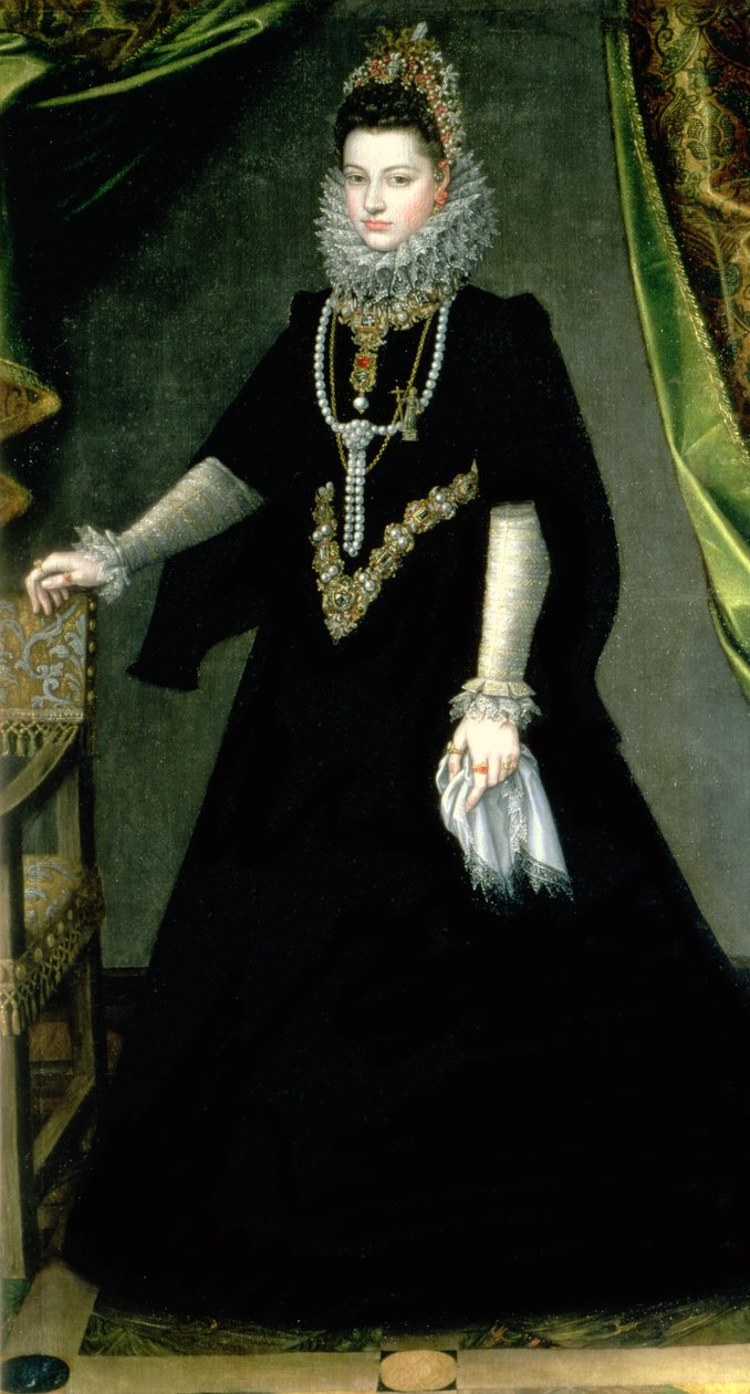 Infante Isabelle Claire Eugénie (1566-1633), fille du roi Philippe II d