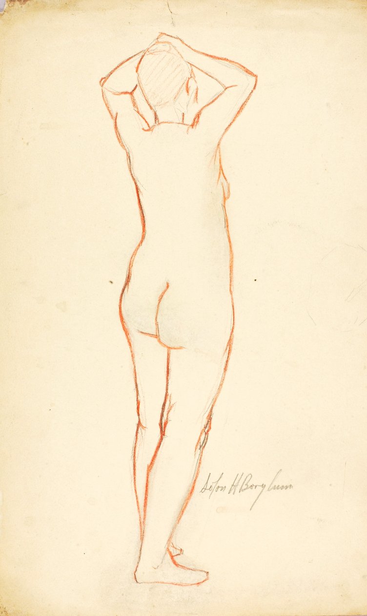 Nude - Solon H. Borglum