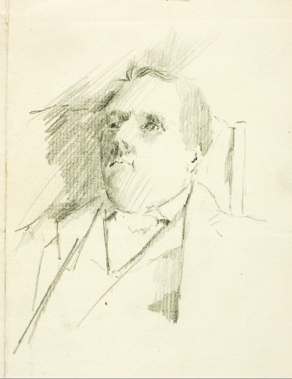 Étude de portrait - Solon H. Borglum