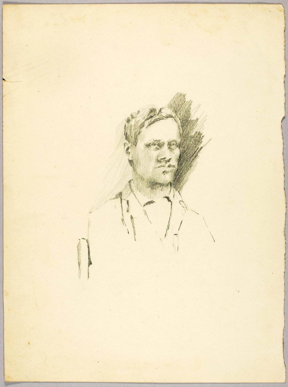 Étude de portrait - Solon H. Borglum