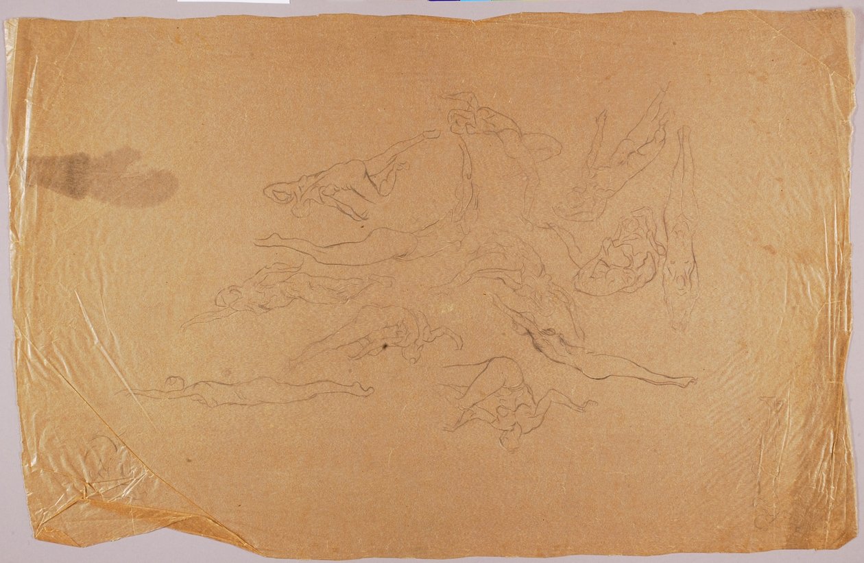 Natation nue - Solon H. Borglum
