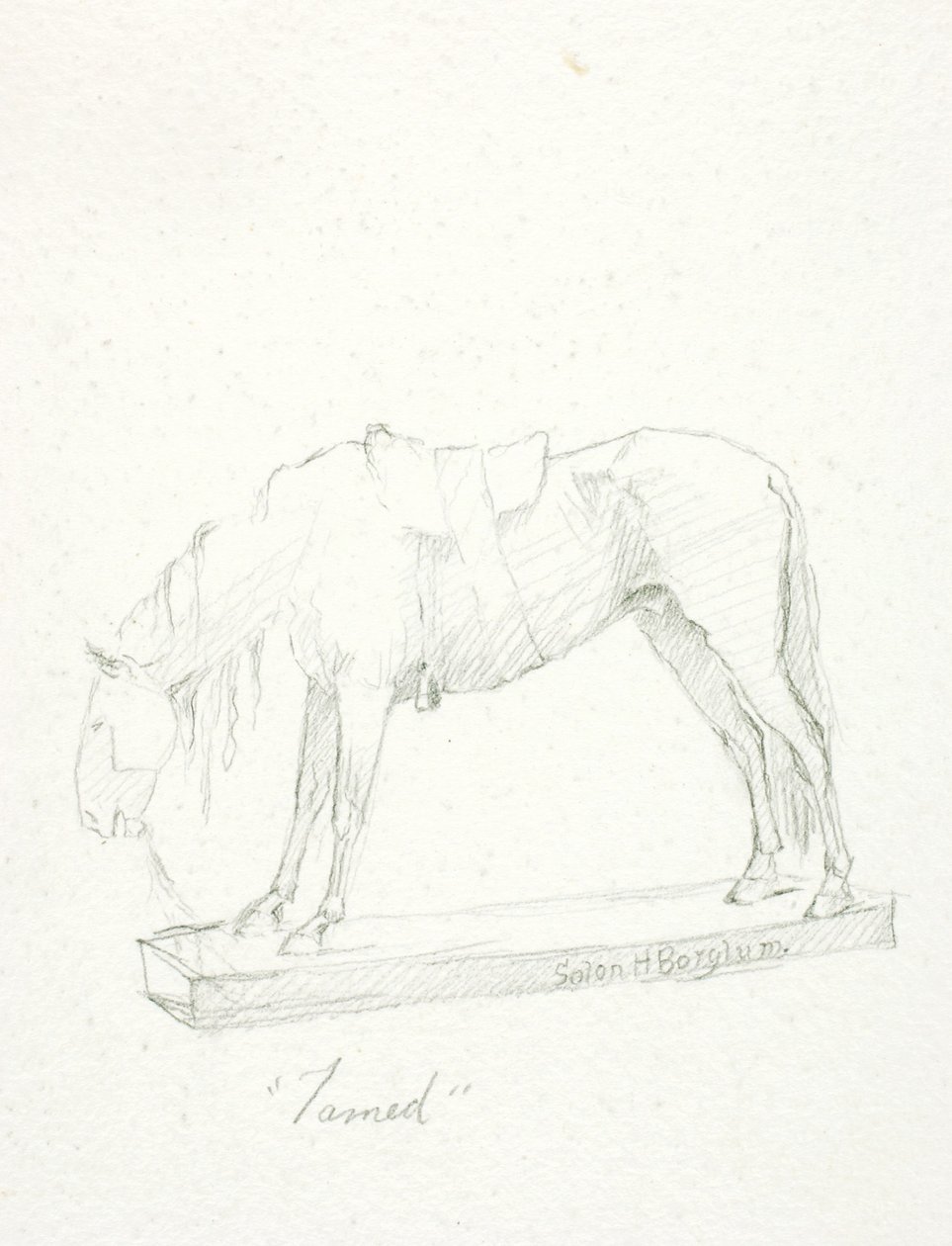 Tamed - Solon H. Borglum