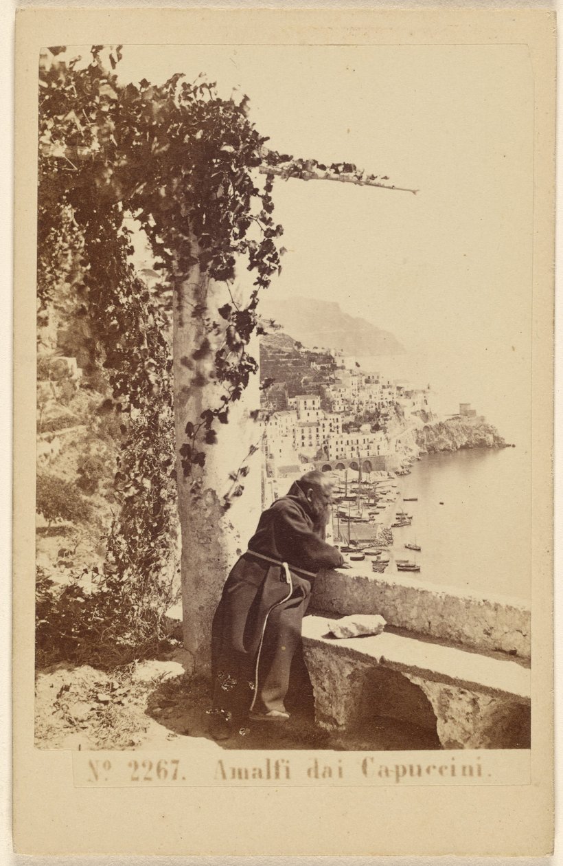 Amalfi par les Capucins. - Sommer and Behles