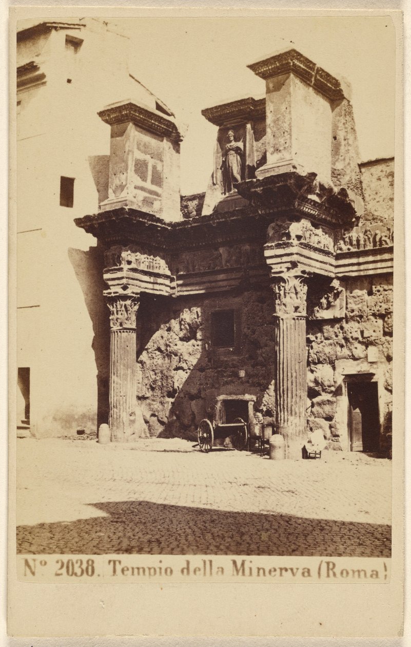 Temple de Minerve (Rome) - Sommer and Behles