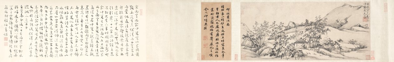 Paysage avec bambou, 1300s - Song Ke