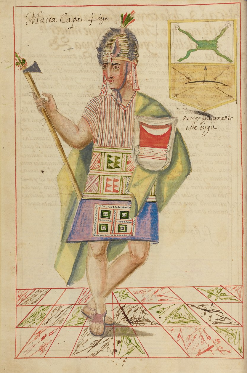 Mayta Capac, 1616 - Spanish School