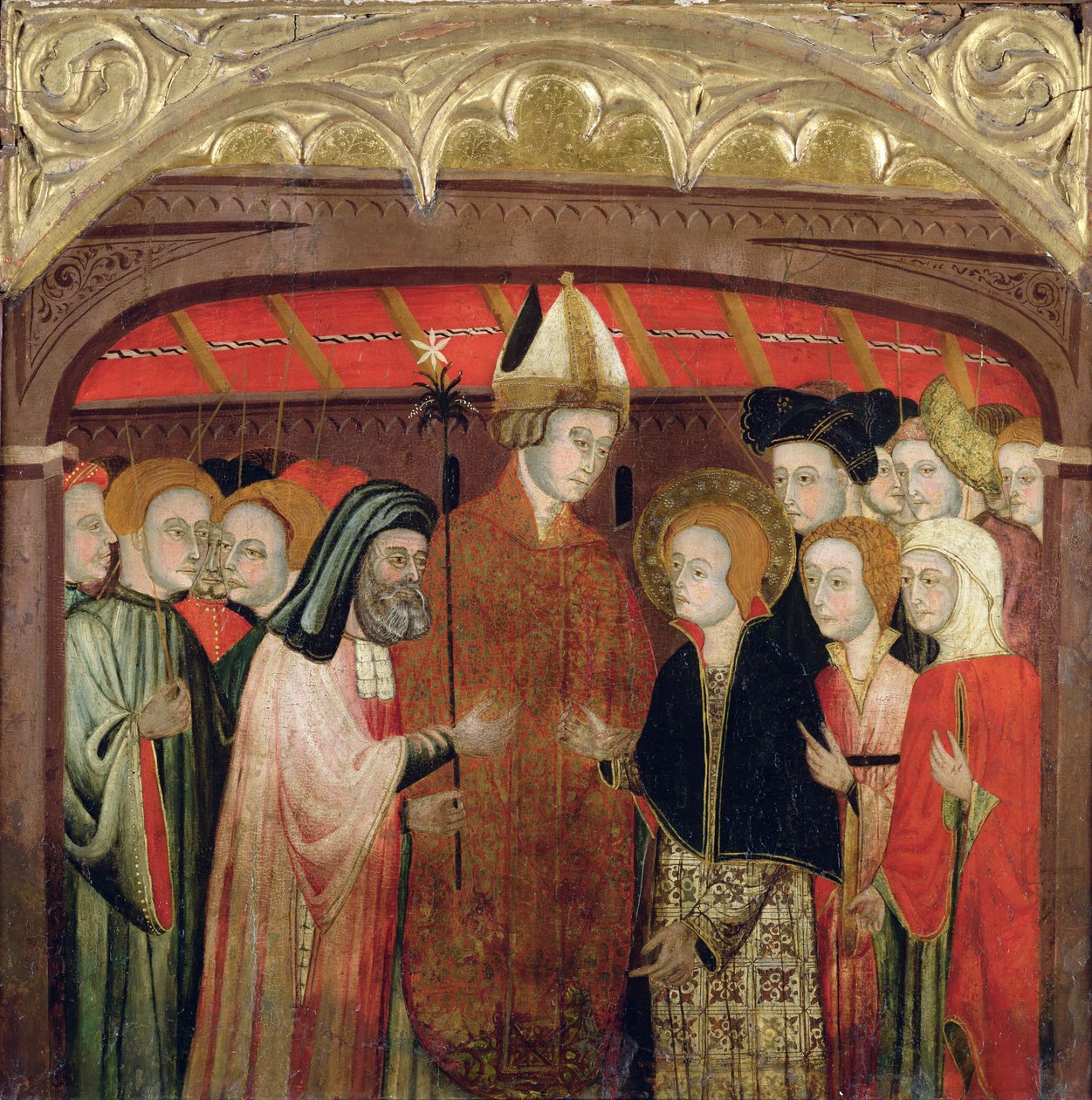 Le Mariage de la Vierge - Spanish School