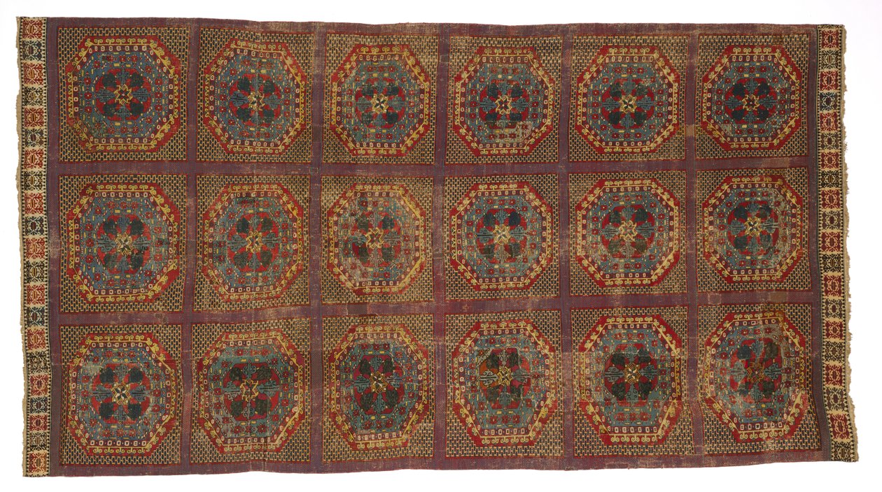 Tapis avec un motif turc, vers 1450-1500 - Spanish School