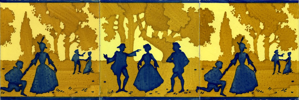 Scène galante à la campagne - Spanish School