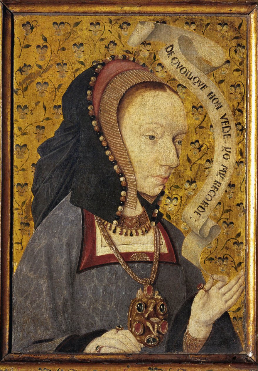 Dame avec des pensées ... - Spanish School