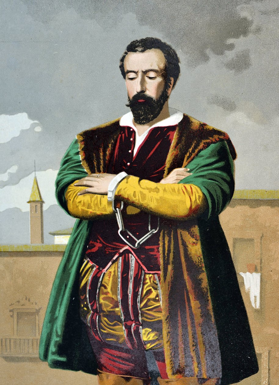 Portrait de Juan de Padilla - Spanish School
