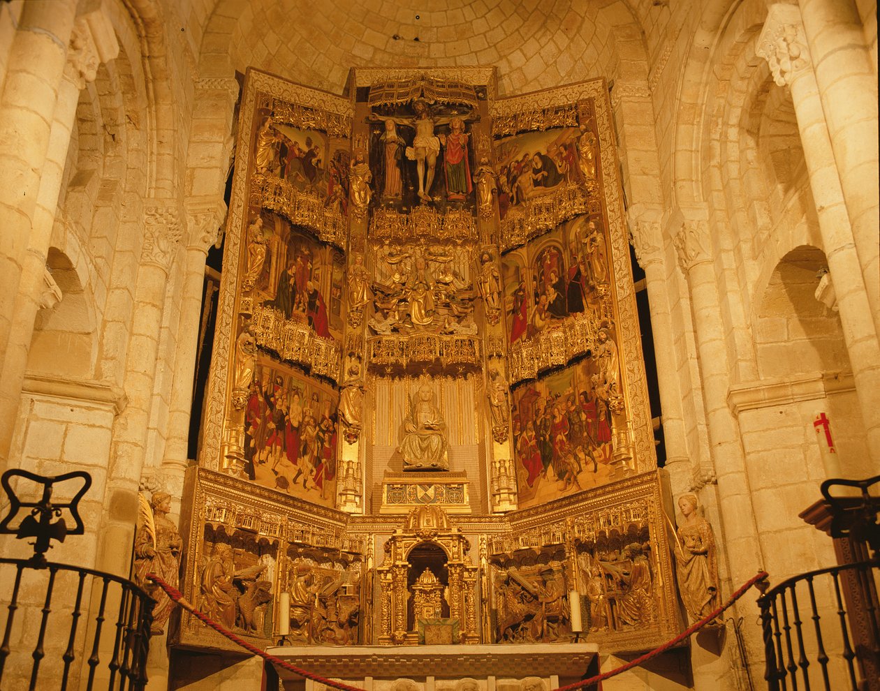 Le Retable dans la Collégiale - Spanish School