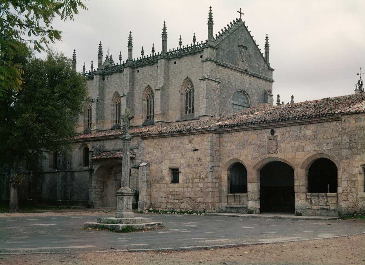 Vue de la façade de la Chartreuse - Spanish School