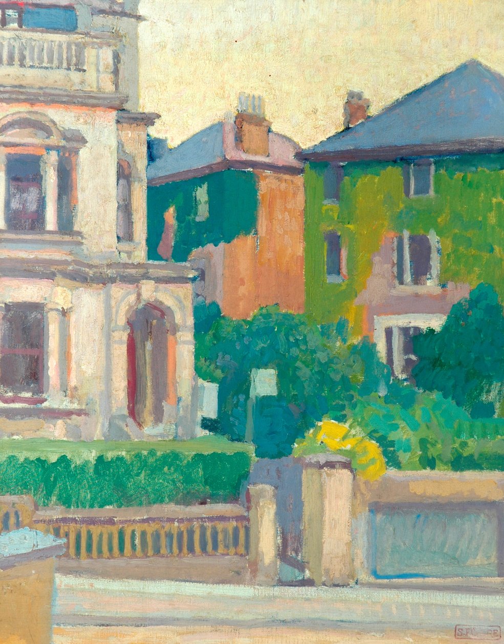 Rue de banlieue, 1913-14 - Spencer Frederick Gore