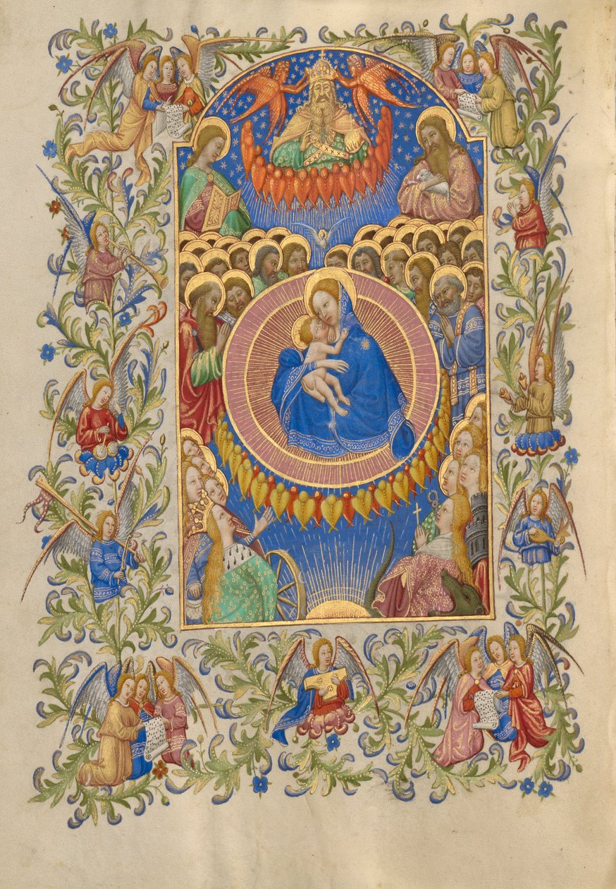 La Vierge céleste et l