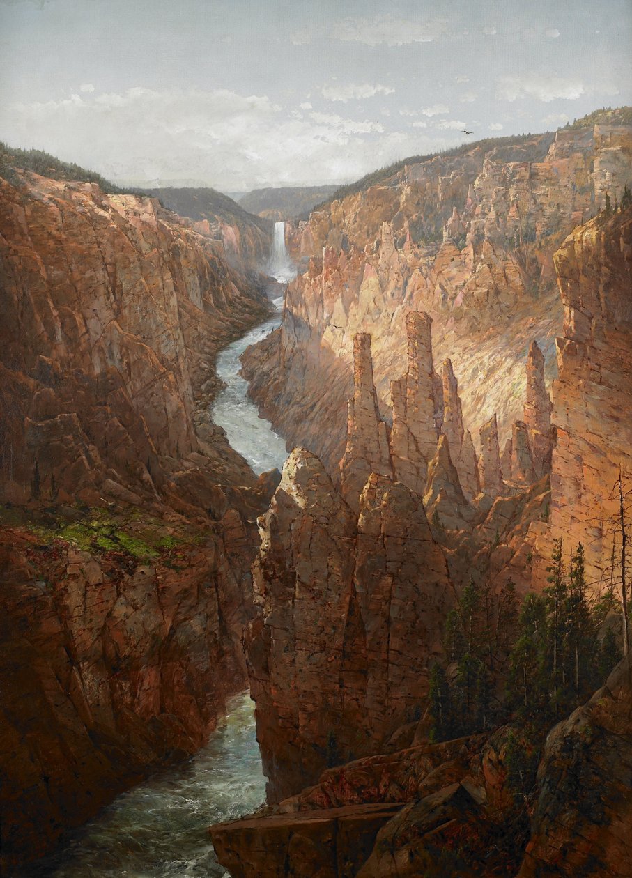 Grand Canyon, rivière Yellowstone - William Sonntag