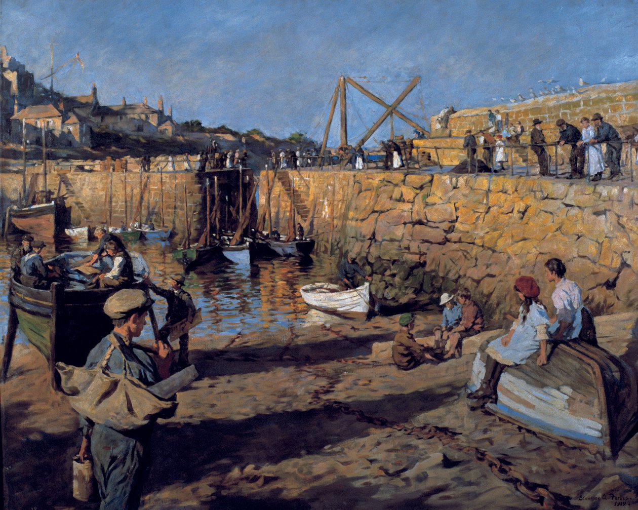 Équipement, port de Mousehole - Stanhope Alexander Forbes