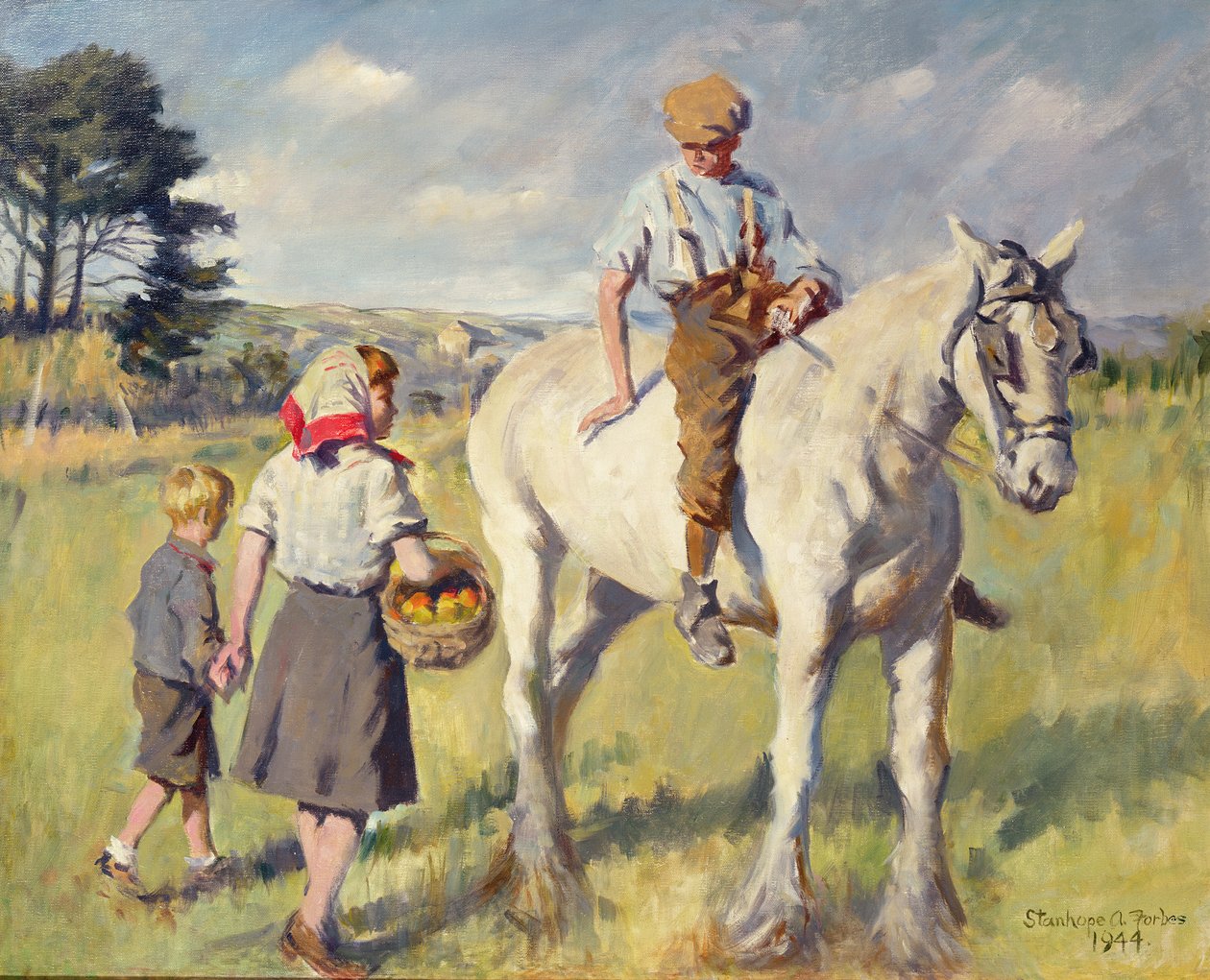 Le garçon fermier - Stanhope Alexander Forbes