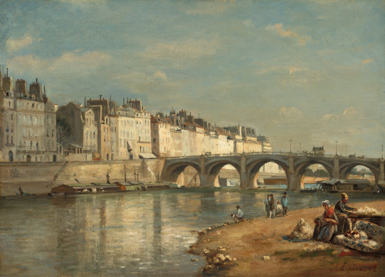 Pont de la Tournelle, Paris - Stanislas Victor Edouard Lepine