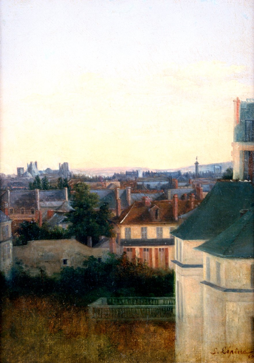 Paysage avec un pont, vers 1870 - Stanislas Lepine