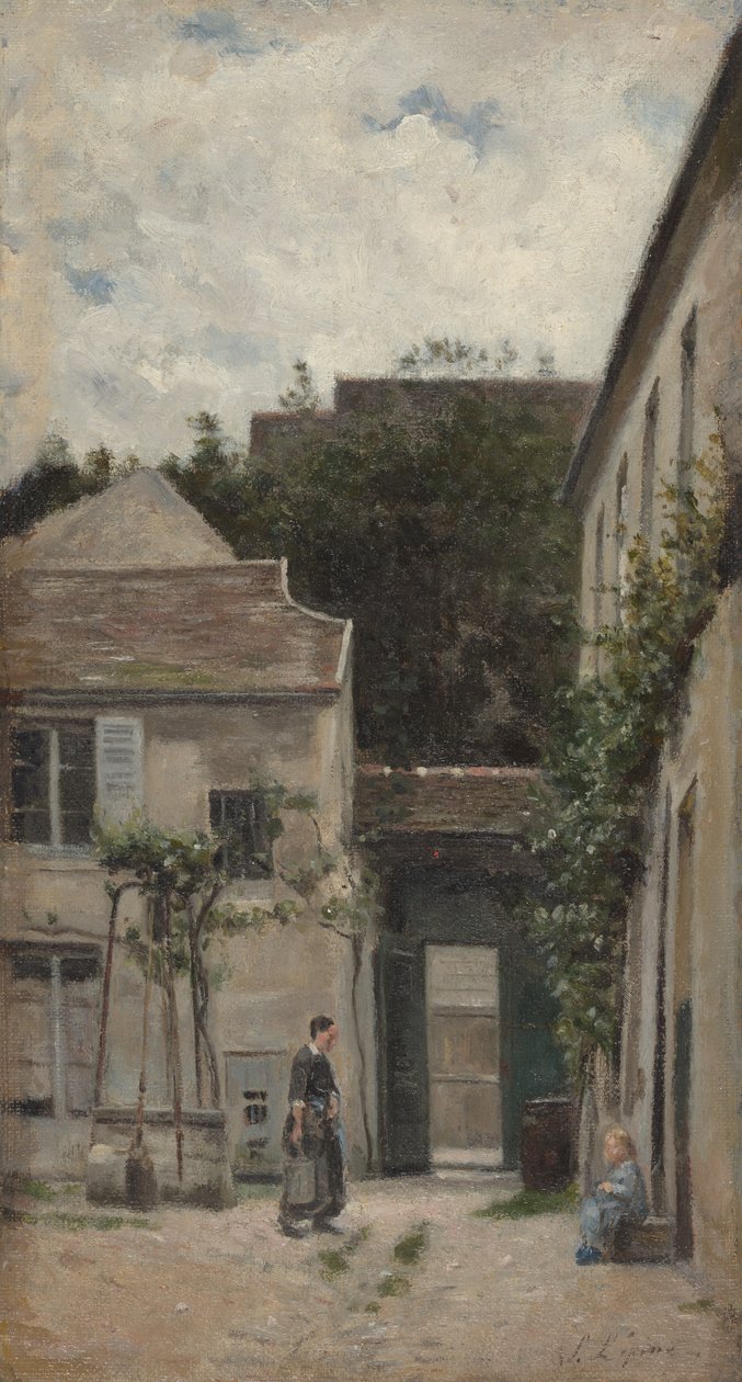 La cour - Stanislas Lepine