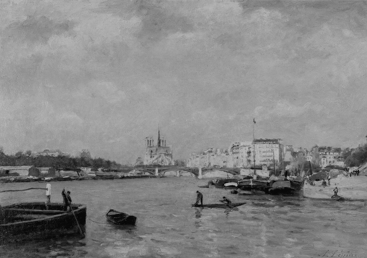 Vue sur la Seine, Paris - Stanislas Lepine