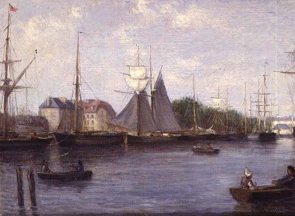Vue de Caen - Stanislas Victor Edouard Lepine