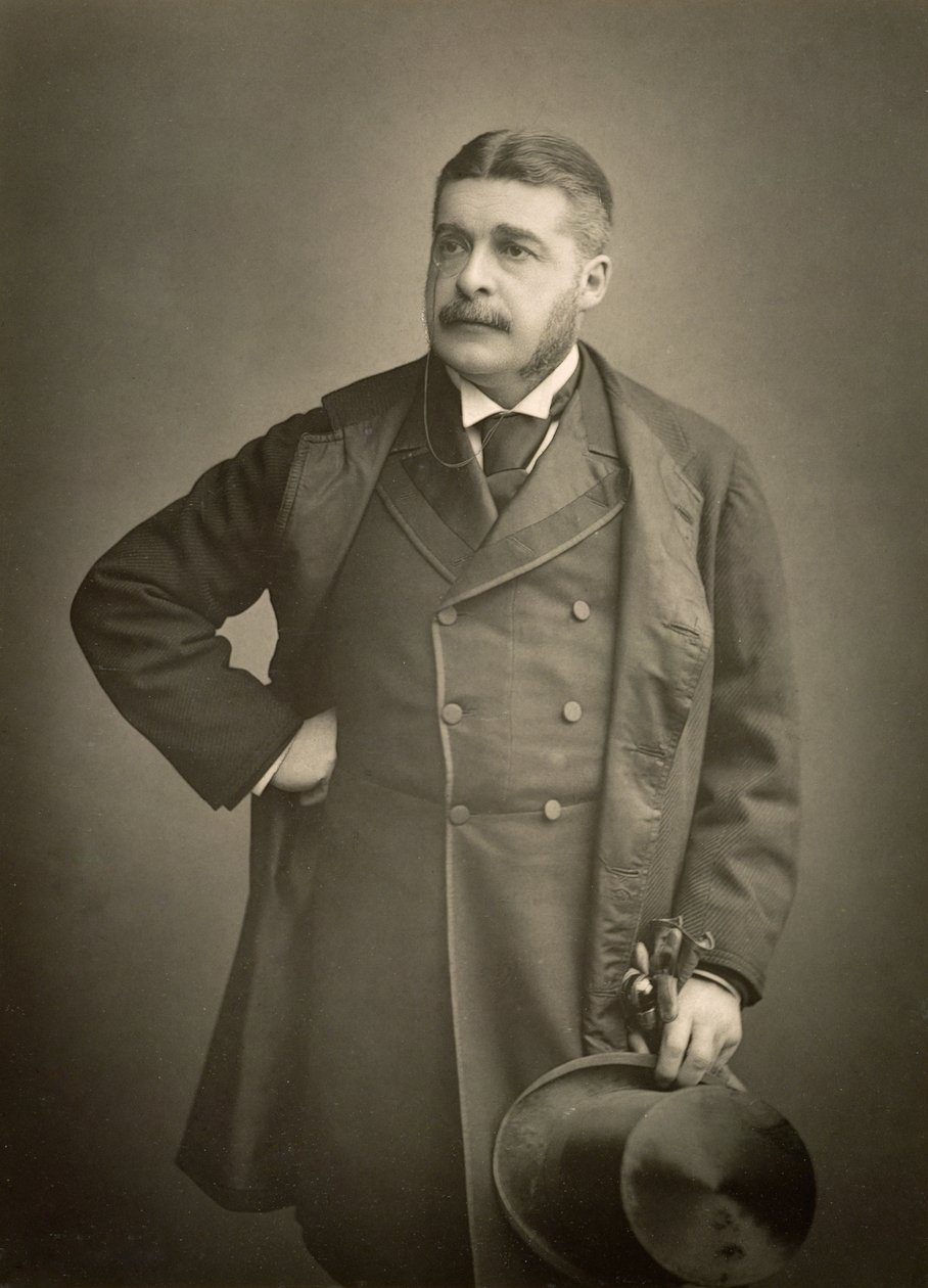 Sir Arthur Sullivan, compositeur, portrait photographique - Stanislaus Walery
