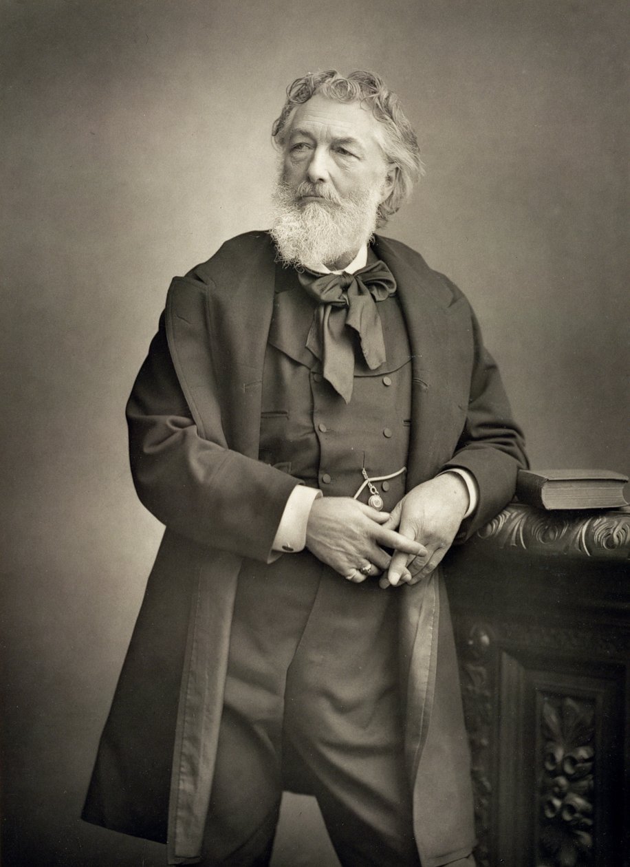 Sir Frederic Leighton (1830-96), peintre, portrait photographique - Stanislaus Walery