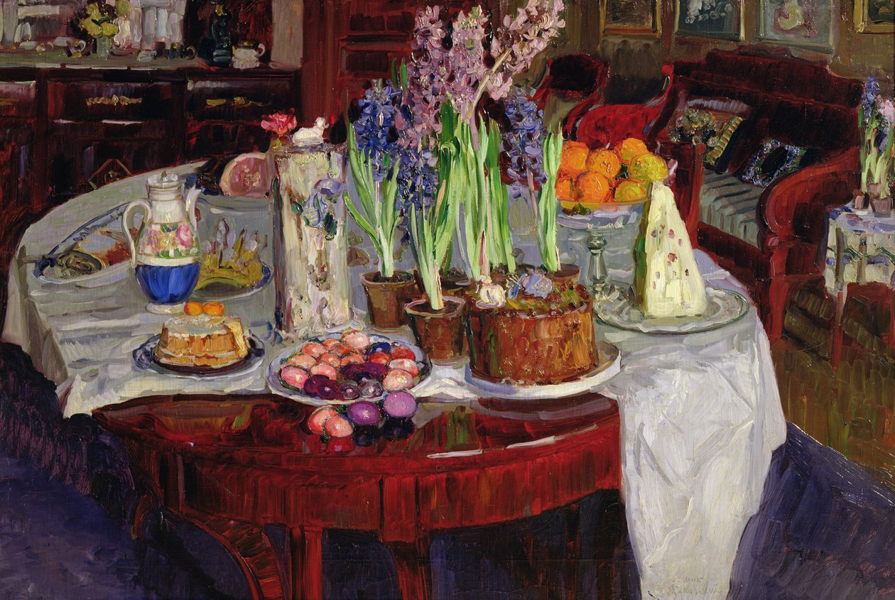 Table de Pâques, 1915 - Stanislav Julianovic Zukovskij