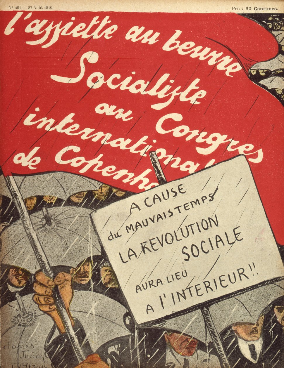 En raison du mauvais temps, la révolution sociale aura lieu à l
