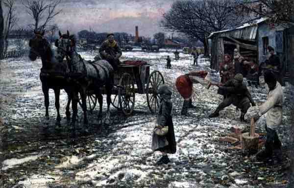Devant une auberge à Podole - Stanislaw Wolski