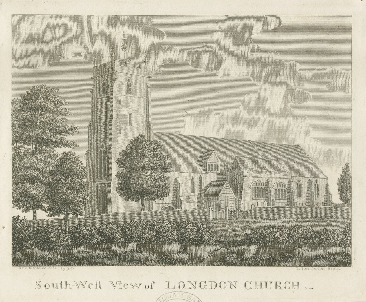 Église de Longdon - Stebbing Shaw