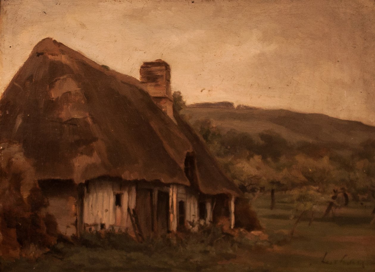 Cottage sur la colline - Stefan Luchian