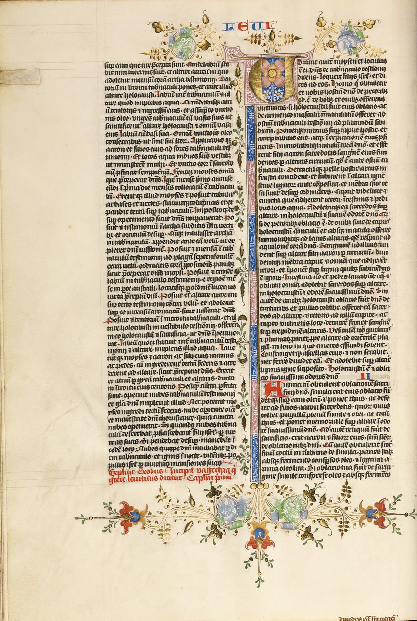 Initiale V décorée - Stefan Lochner
