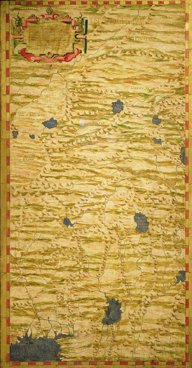 Carte de la Tartarie - Stefano Bonsignori
