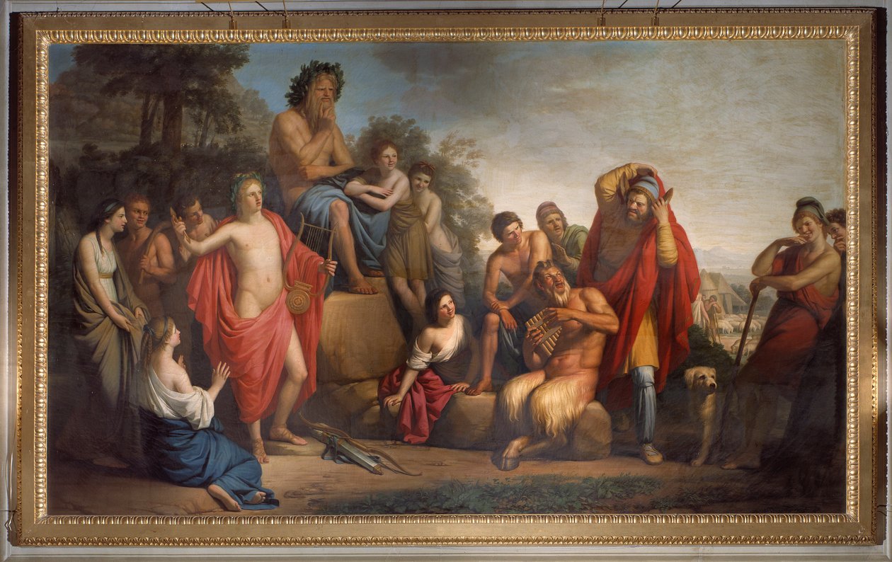 Divinités mythologiques. Fresque - Stefano Tofanelli