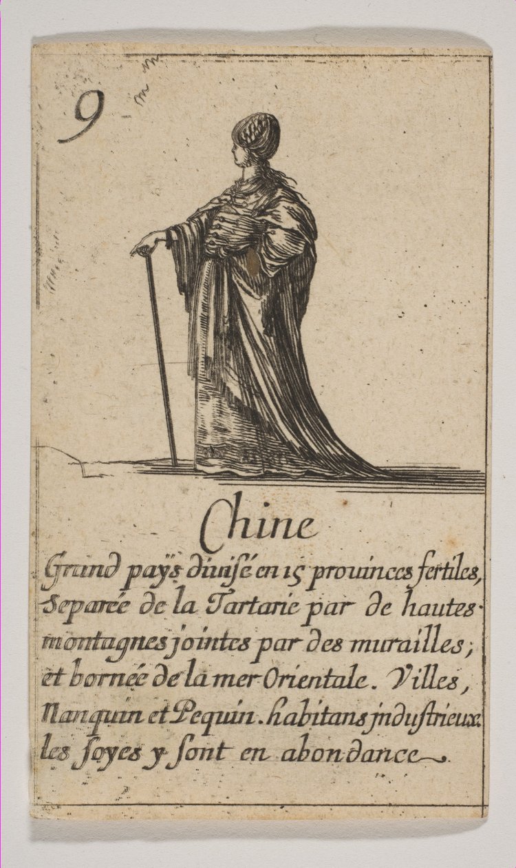 Chine, 1644 - Stefano della Bella