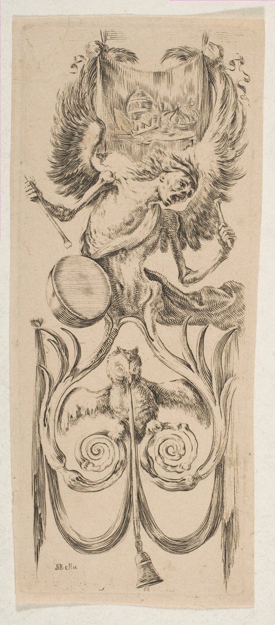 La Mort battant un tambour, vers 1653 - Stefano della Bella
