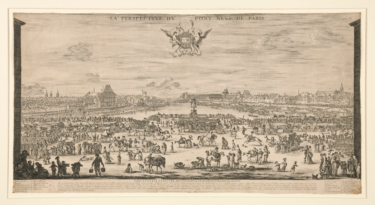 Le Pont Neuf, Paris - Stefano della Bella