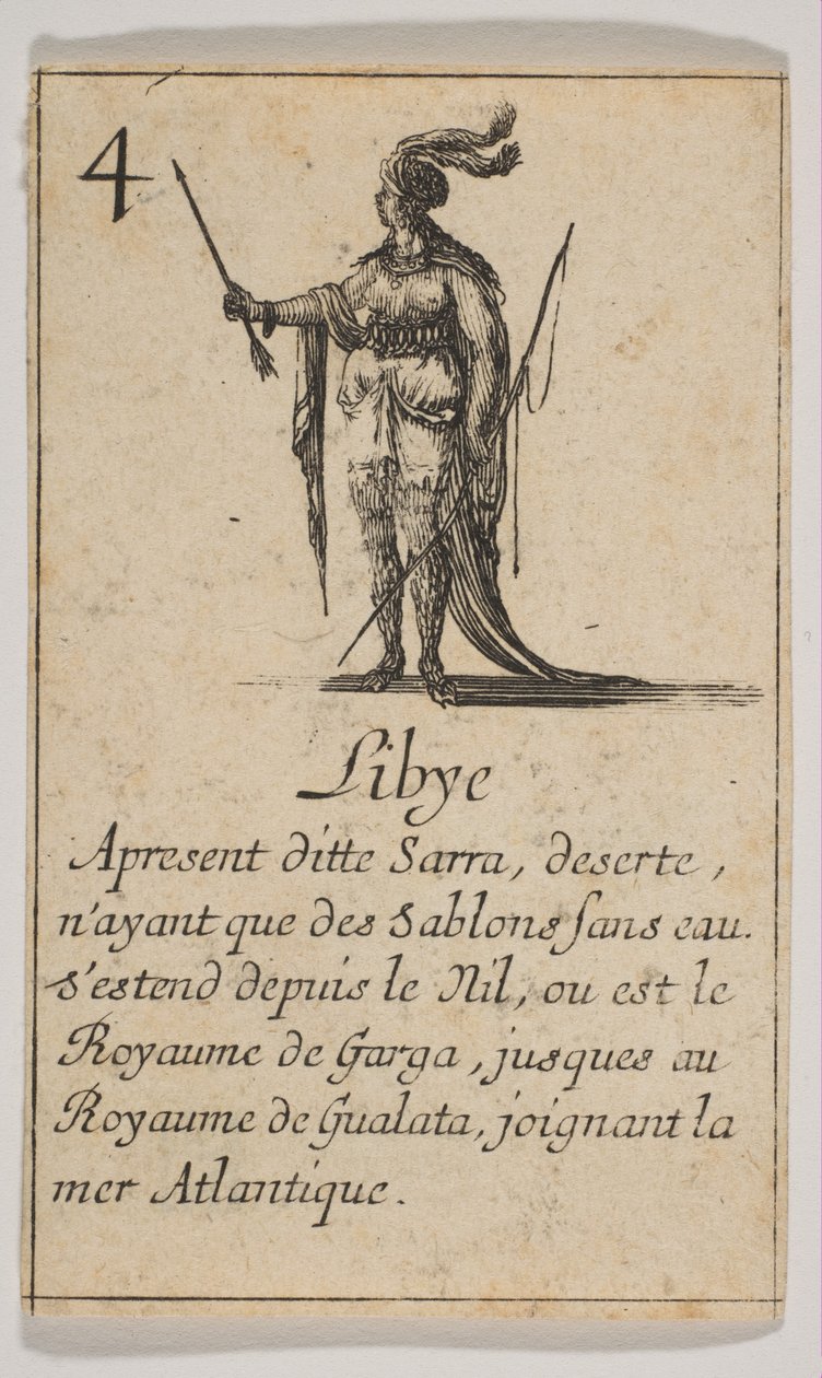 Libye, 1644 - Stefano della Bella