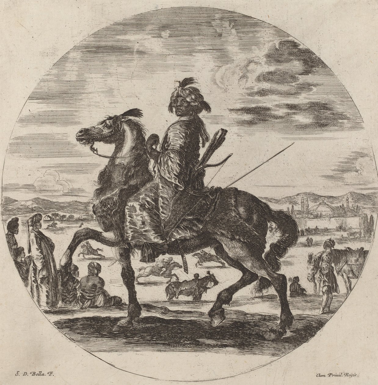Cavalier maure - Stefano della Bella