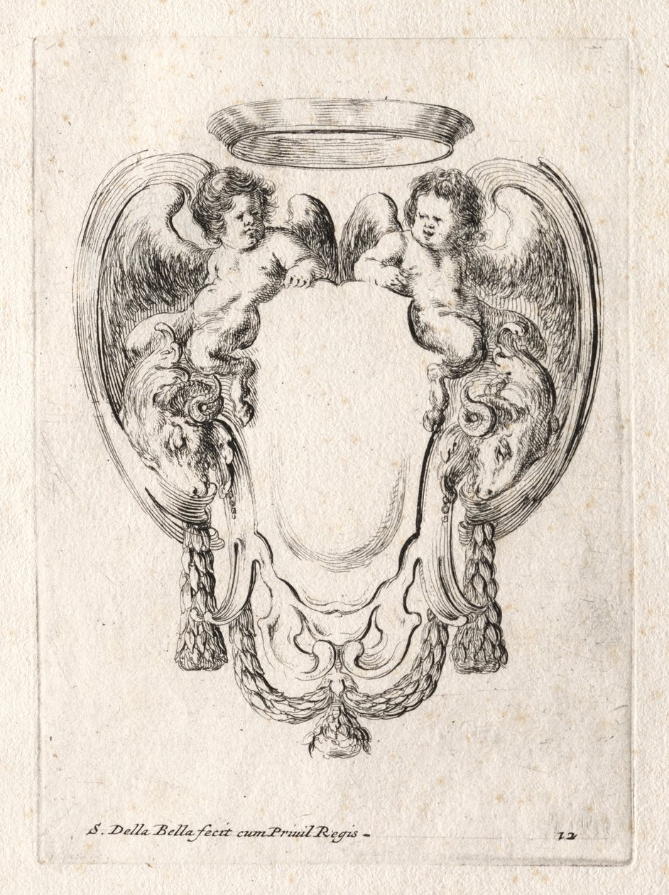 Nouveau modèle pour un cartouche - Stefano della Bella
