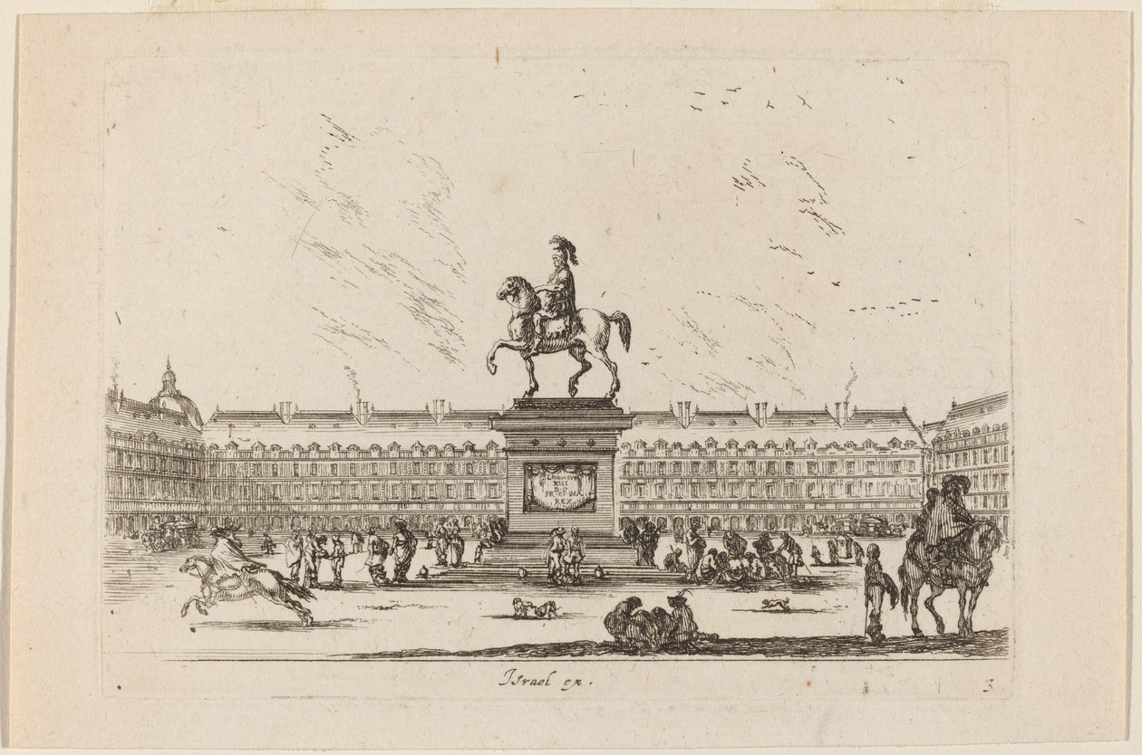 Place Royale, 1642 - Stefano della Bella