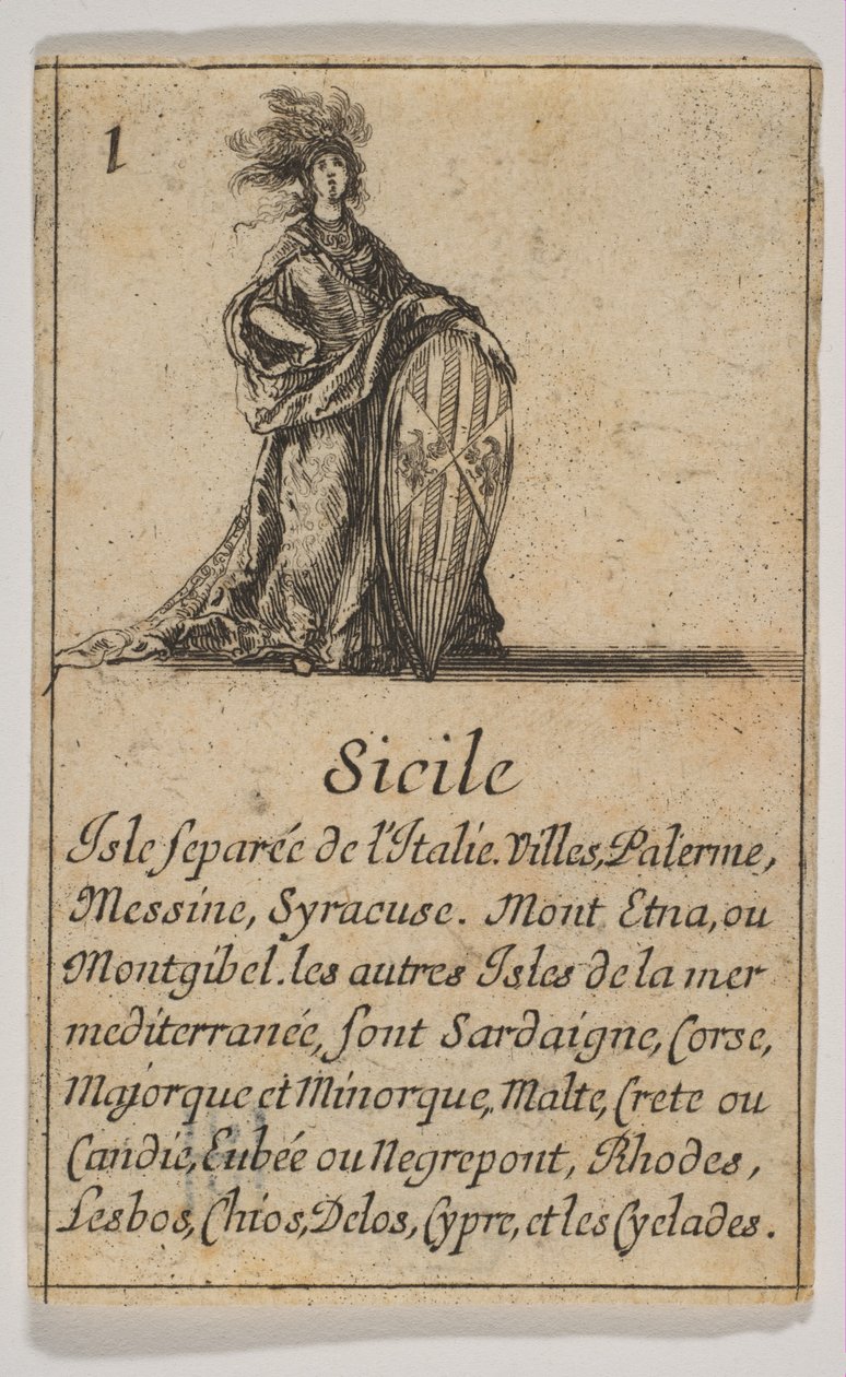 Sicile, 1644 - Stefano della Bella