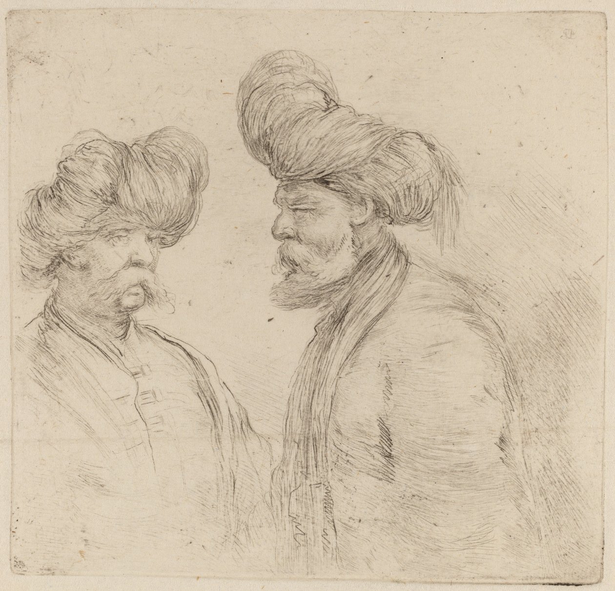 Deux Turcs - Stefano della Bella