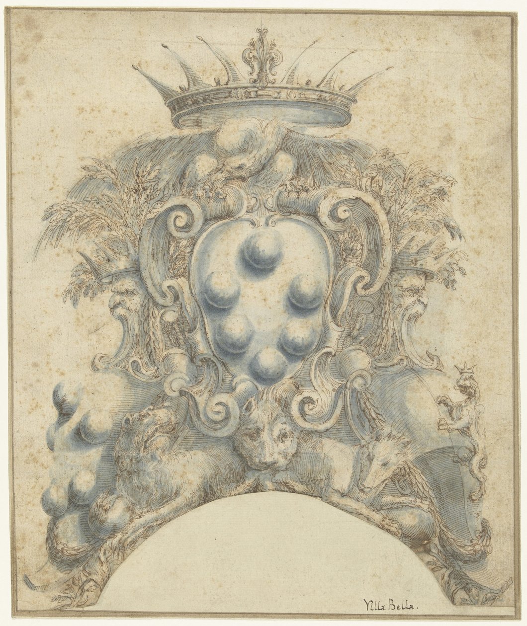 Armoiries de la famille Médicis - Stefano della Bella